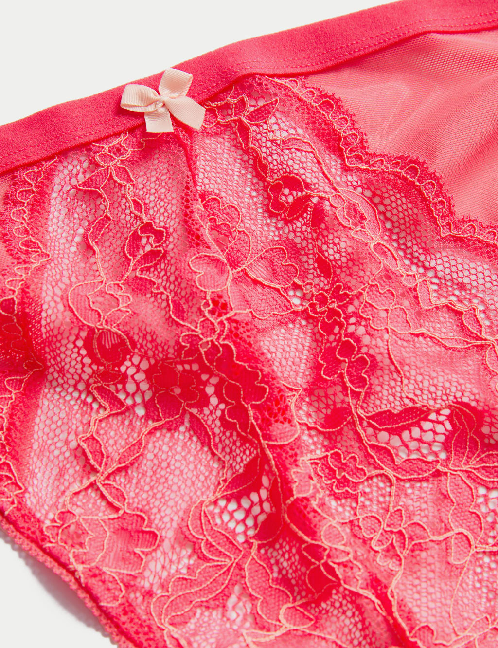 3pk Lace High Waisted High Leg Knickers image 5