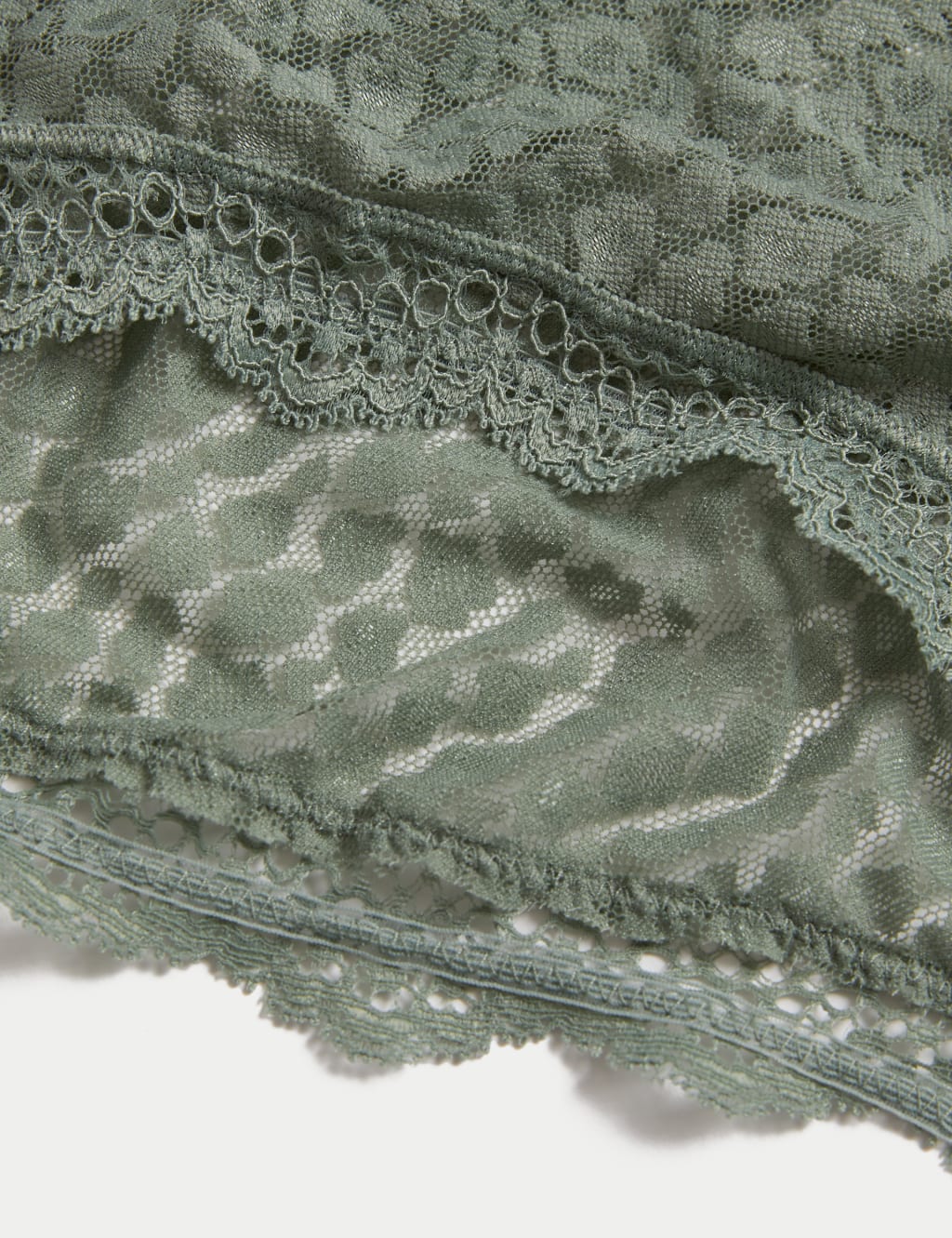 3pk Mesh & Lace High Leg Knickers image 6