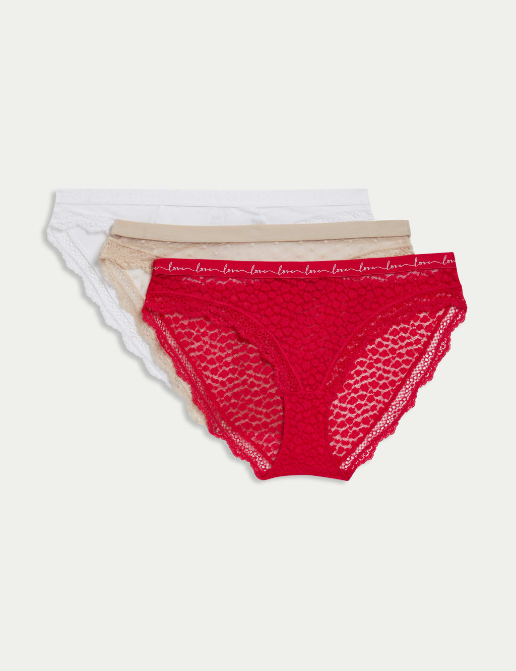 Women s Red Knickers Multi Packs M S