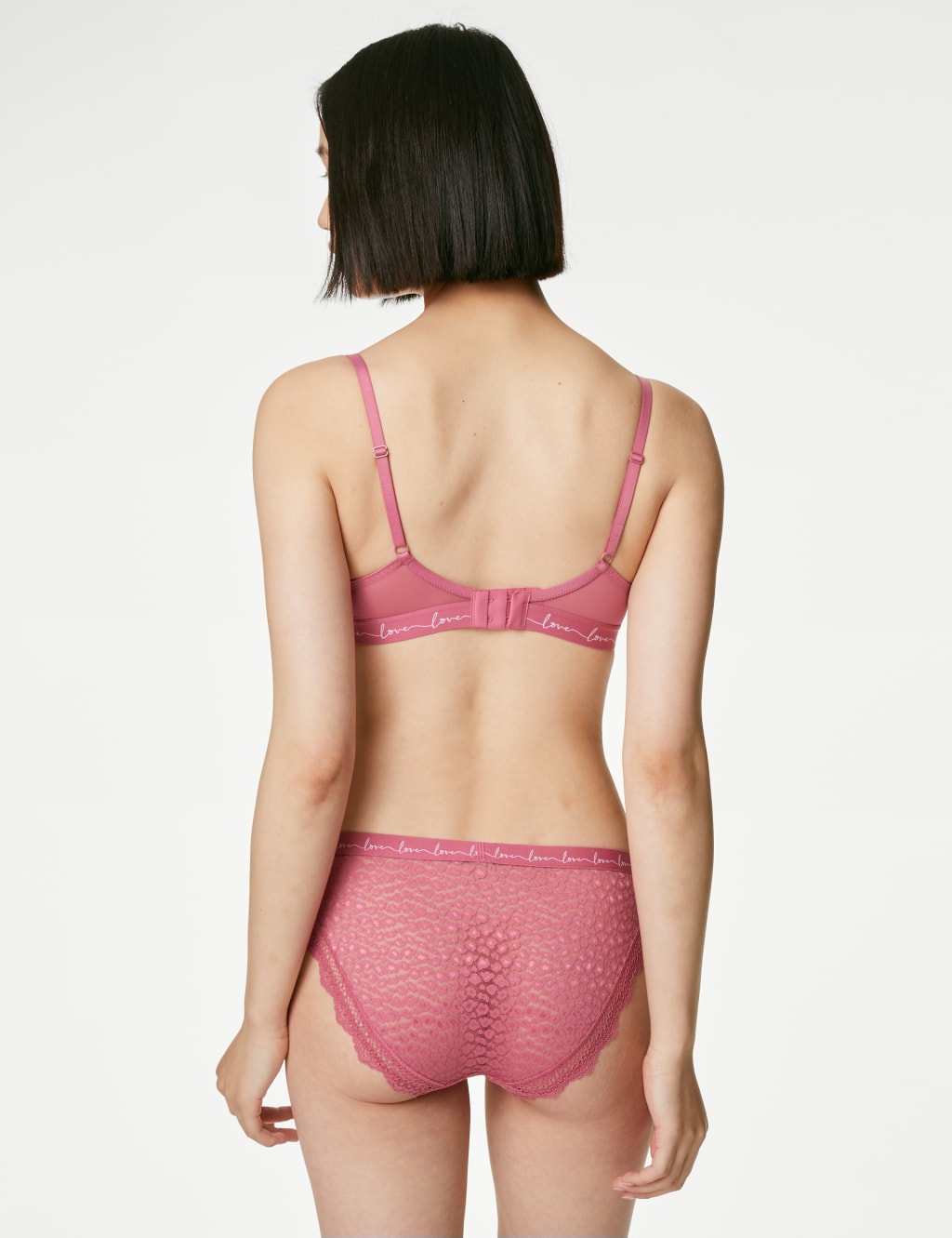 3pk Lace & Mesh Bikini Knickers image 4