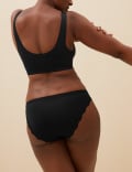 3pk Lace & Mesh Bikini Knickers