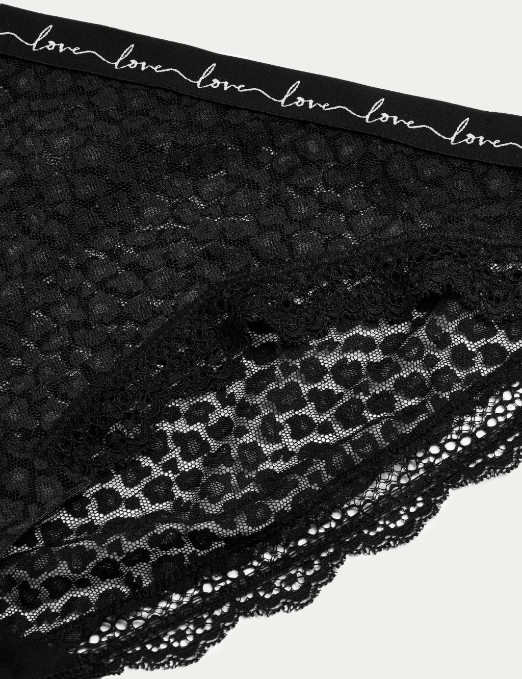 3pk Lace & Mesh Bikini Knickers image 5