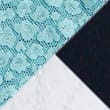 3pk Mesh & Lace Thongs - turquoisemix