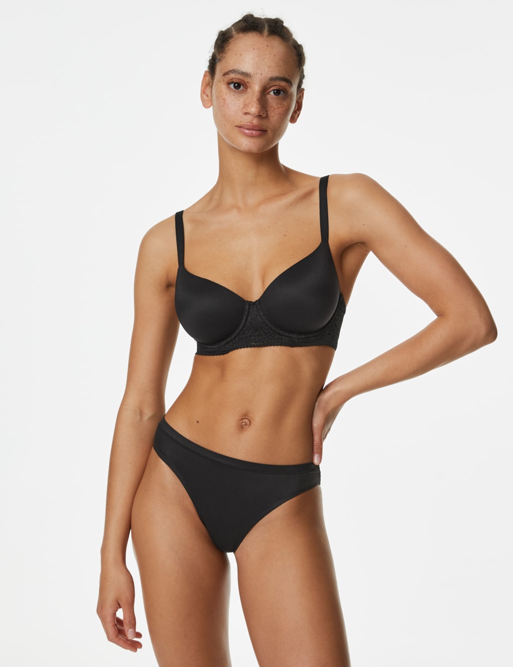 3pk Body Soft™ High Leg Knickers image 2