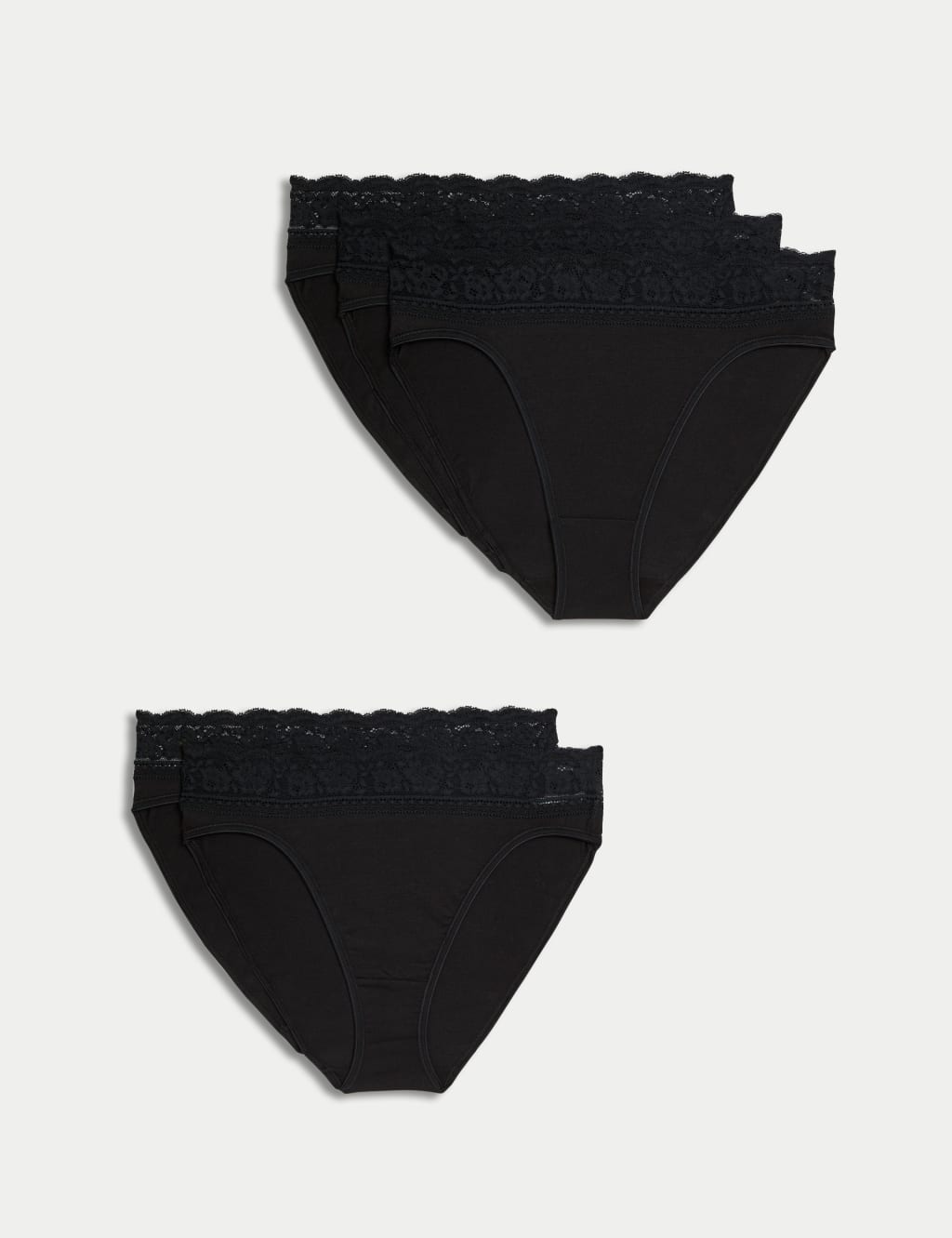 MultiPack Black Knickers M&S