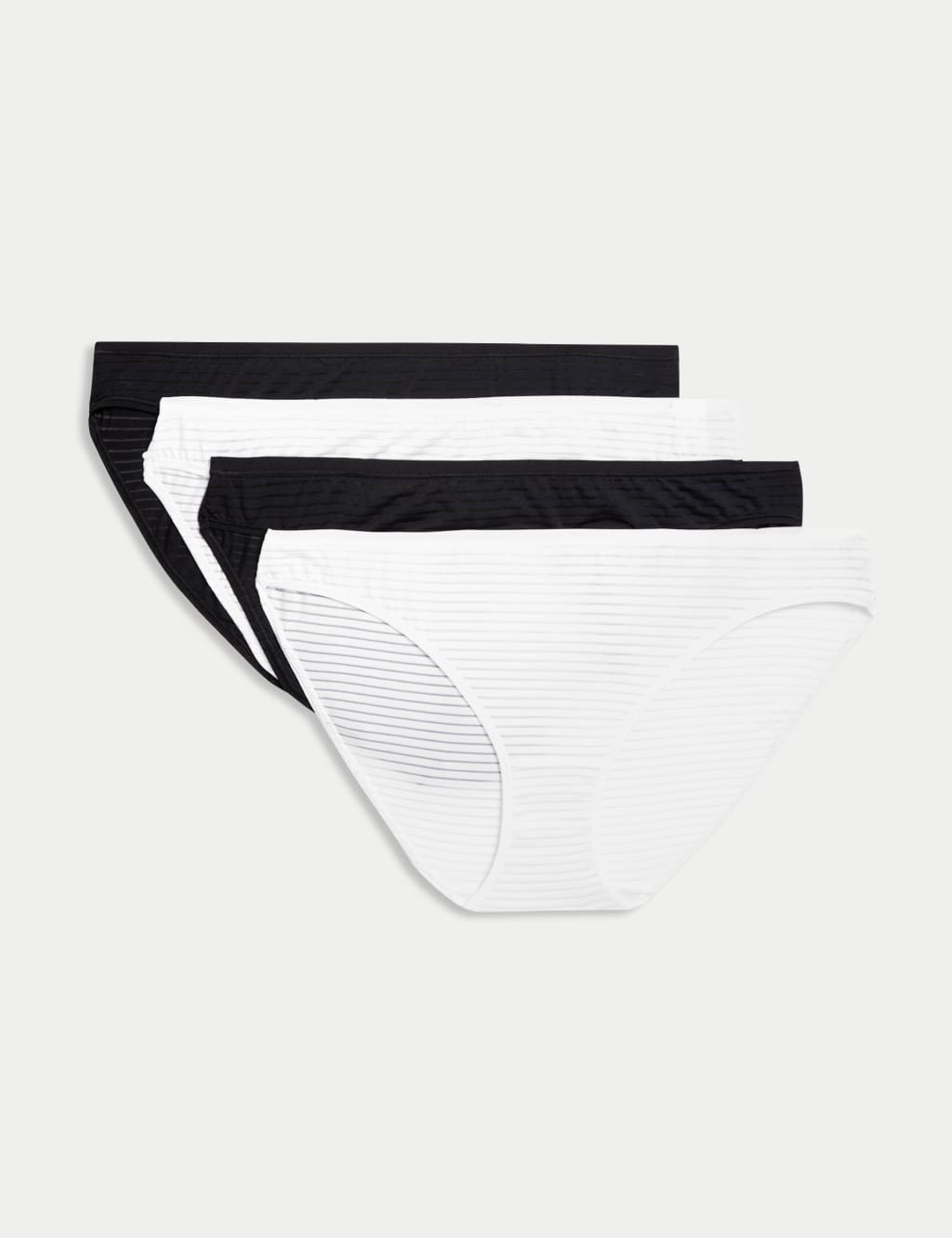4pk Modal Rich No VPL Bikini Knickers image 1