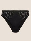 Archive Embroidery High Leg Knickers