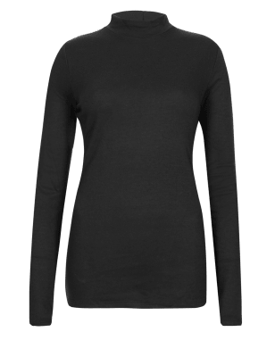 Heatgen™ Turtle Neck Long Sleeve Thermal Vest Top | M&S Collection | M&S