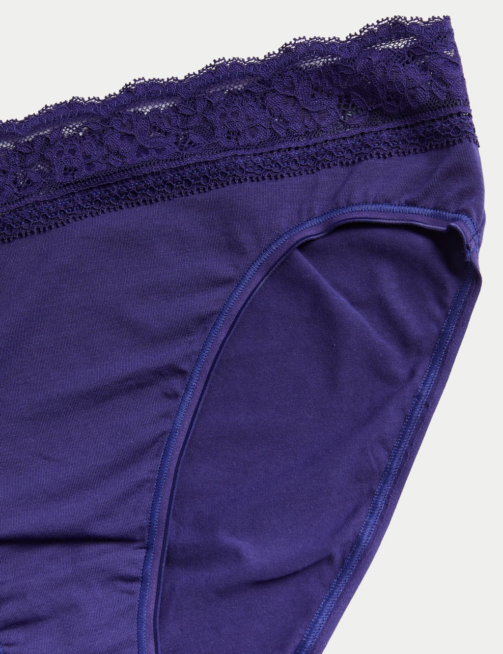 5pk Cotton Rich Printed High Leg Knickers image 5