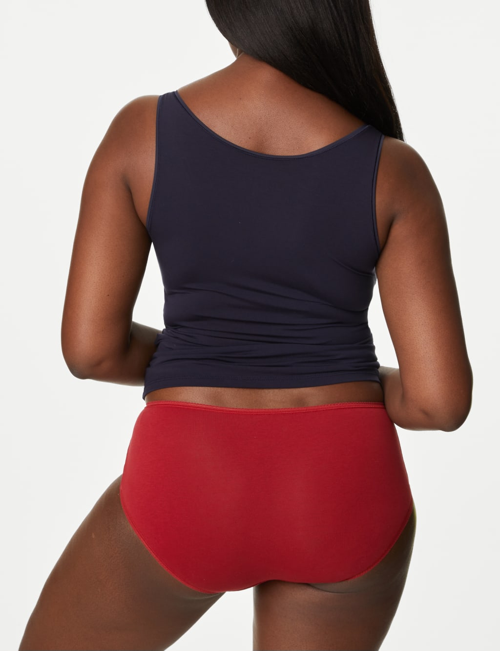5pk Cotton Lycra™ Printed High Rise Shorts image 4