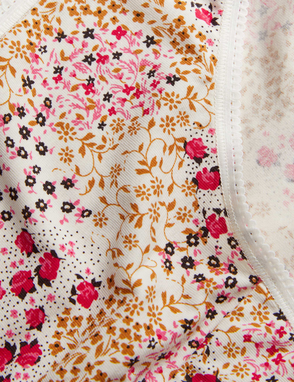5pk Cotton Lycra™ Printed Bikini Knickers image 4