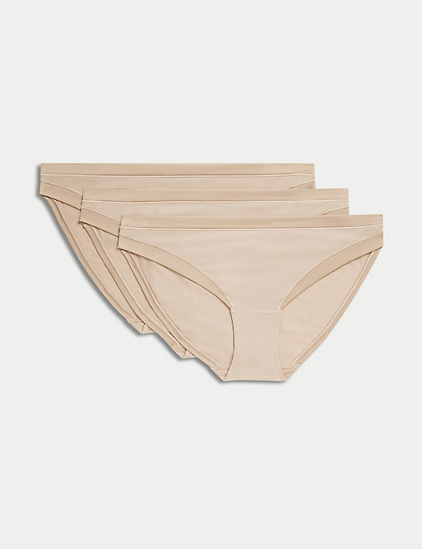 Pack de 3 braguitas tipo bikini de modal Flexifit™ - ES