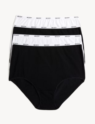 Buy MARKS & SPENCER 4pp Supima Cotton Logo Full Brief 2024 Online