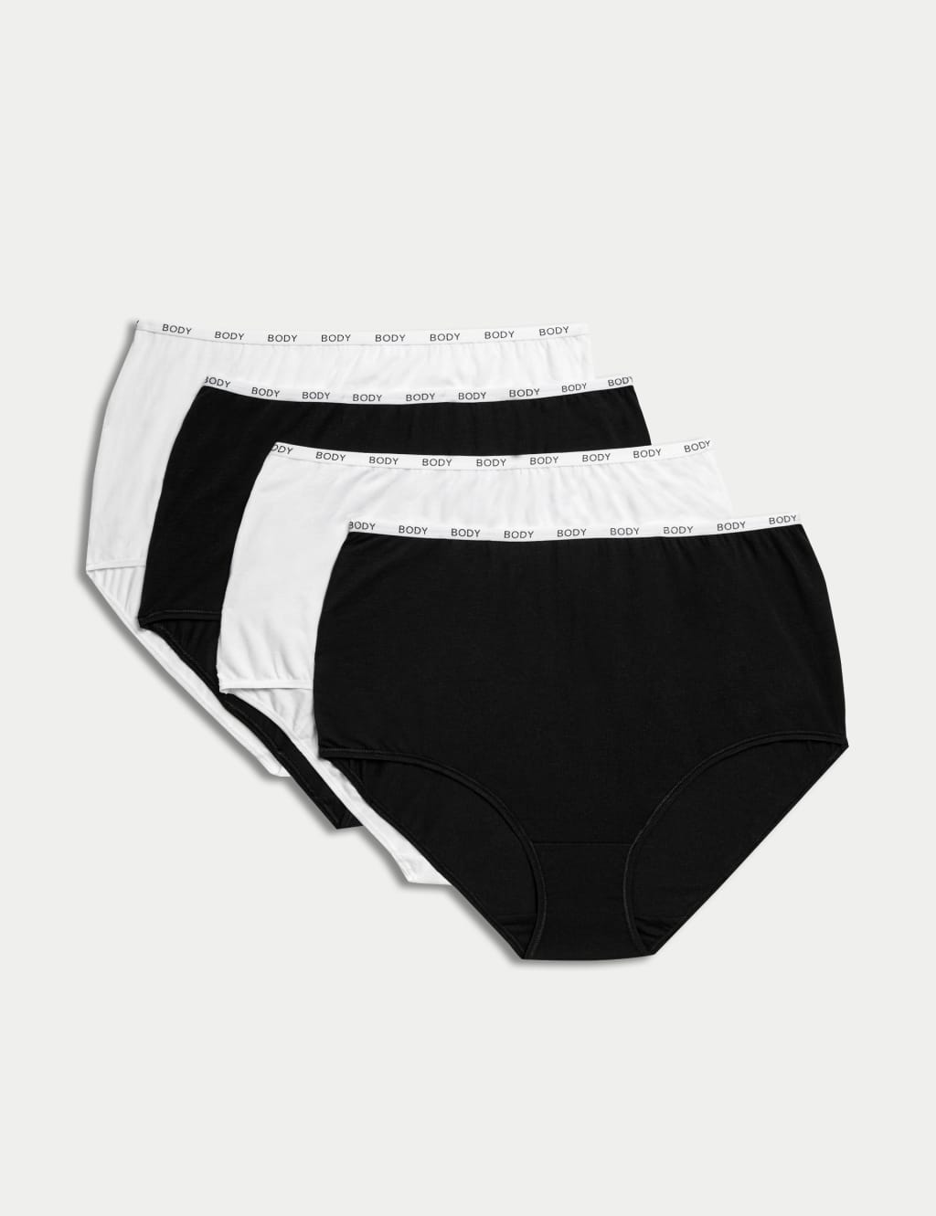 4pk Cotton with Cool Comfort™ Full Briefs image 1