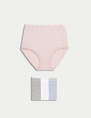 Lot de 4&nbsp;culottes emboîtantes en coton - BE