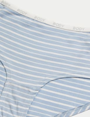 

Body Pack de 4 culottes de talle bajo de algodón SupimaWomens - Light Blue Mix, Light Blue Mix