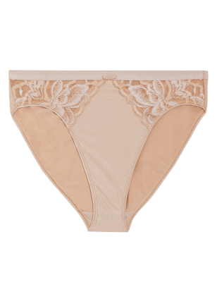 

Womens M&S Collection Slip Wild Blooms mit hoch ausgeschnittenem Bein - Rose Quartz, Rose Quartz