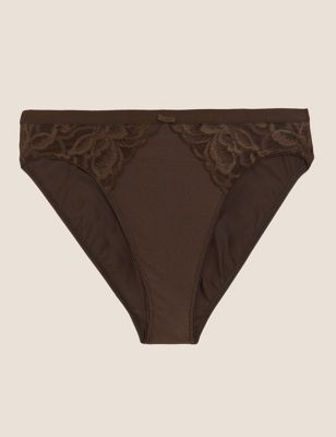 e-Tax  10.0% OFF on Marks & Spencer Women Panties High Leg Knickers  Wildblooms 3pk