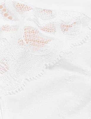 

M&S Collection Braguitas de corte alto Wild BloomsWomens - White, White
