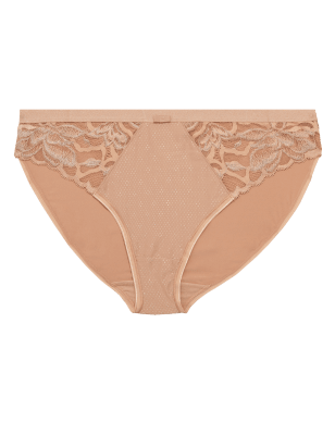 

Womens M&S Collection Wild Blooms High Leg Knickers - Rose Quartz, Rose Quartz