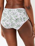 5 Pack Cotton Rich Floral Midi Knickers