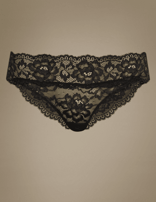 Lace Brazilian Knickers | M\u0026S 