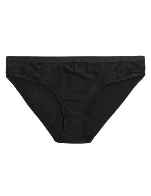

M&S Collection Braguitas de bikini de flores silvestresWomens - Black, Black