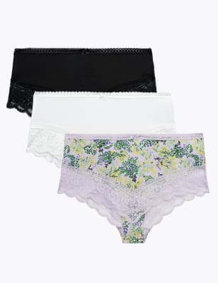 100 cotton brazilian knickers