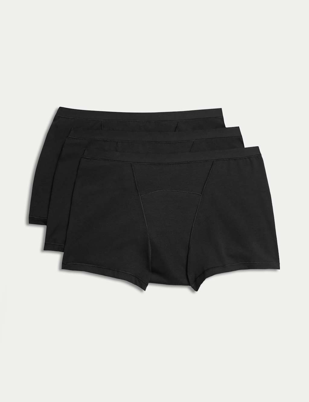 F lite 2019349500 womens underwear shorts with pad black size s Women