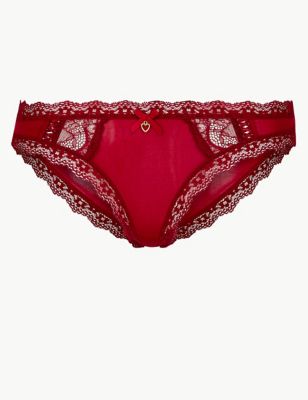Criss-Cross Brazilian Knickers | M&S Collection | M&S