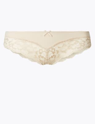 Tanga orn&eacute; de dentelle Louisa