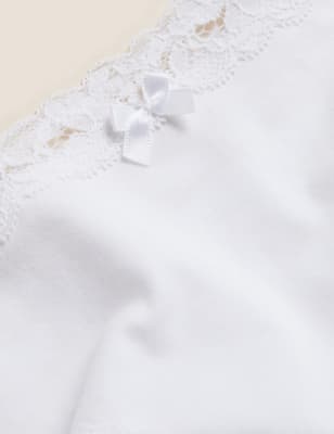 

M&S Collection Pack de 3 braguitas brasileñas de algodónWomens - White, White
