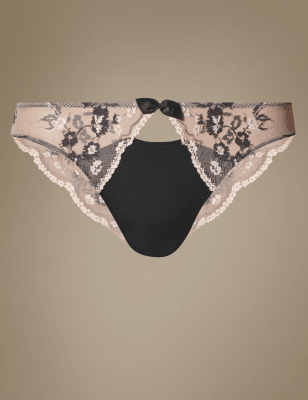 Peekaboo Brazilian Knickers | M\u0026S 