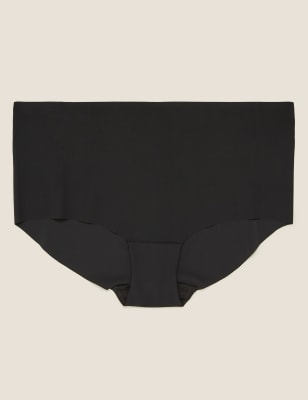  Shorty taille haute sans coutures apparentes - Black