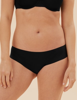  Tanga sans coutures apparentes - Black