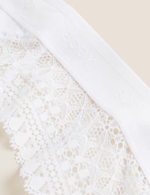 

Womens BODY Cotton Rich with Cool Comfort™ Bikini Knickers - White, White
