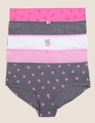 5pk Cotton with Stretch Percy Pig™ Shorts