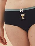 3pk Cotton Lycra® Snoopy™ Printed Knicker Shorts