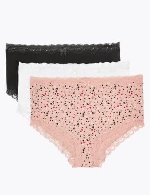 high rise lace shorts