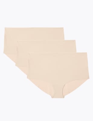 

M&S Collection Pack de 3 braguitas tipo culotte de talle alto sin marcasWomens - Opaline, Opaline