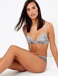 Sumptuously Soft Snake Print Knickers