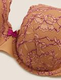 Lace Underwired Full Cup Bra A-E