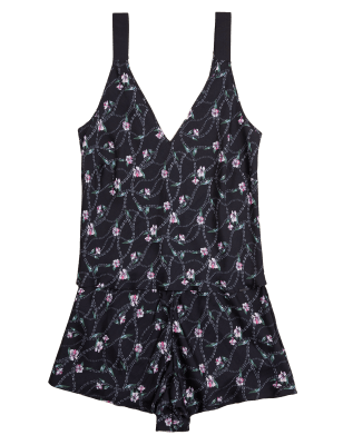 

Womens Autograph Gemustertes Cami-Set „Alessandria“ - Black Mix, Black Mix