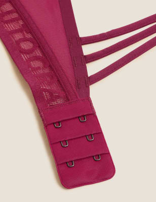 

Womens Autograph Leichter BH ohne Bügel mit Mesh „Tivoli“ (A-E) - Claret, Claret