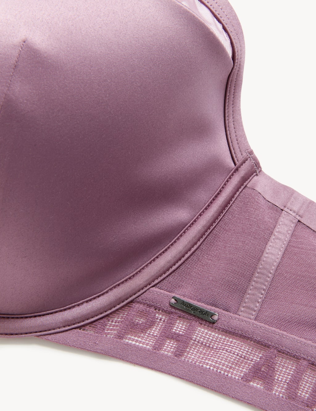 Tivoli Mesh Wired Plunge Bra F-H image 5