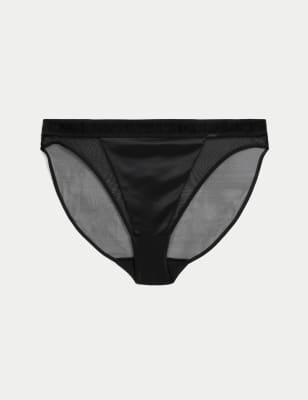 Tivoli Mesh High Leg Knickers M&S KG