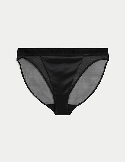 Black High Waisted Knickers