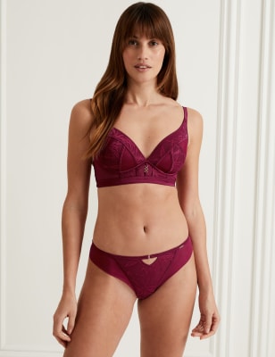 

Womens Autograph Lexington Brazilian Knickers - Claret, Claret