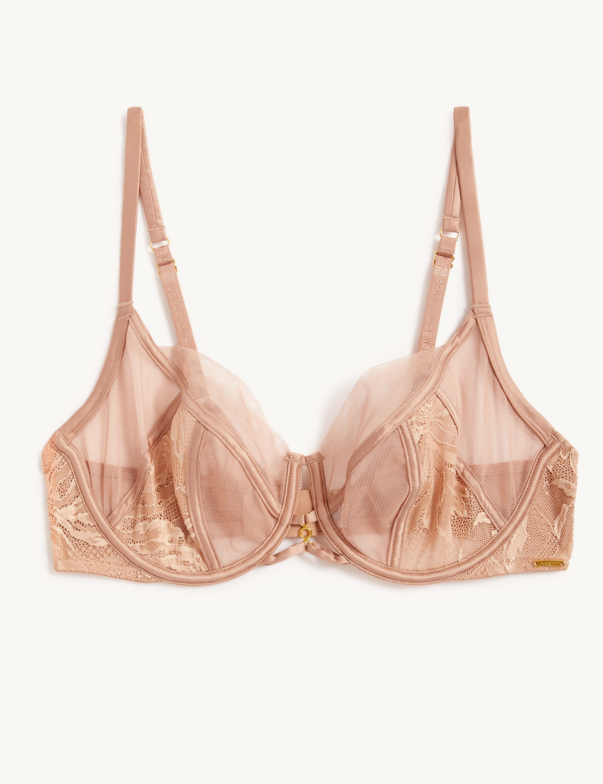 Lexington Lace & Mesh Wired Full Cup Bra
