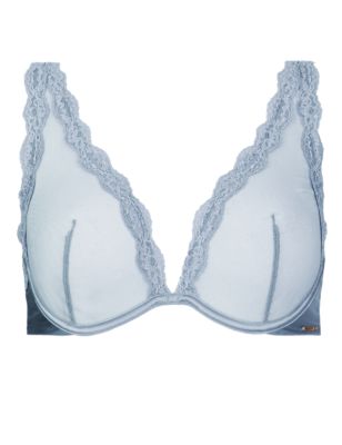 Silk Lace Motif Non-Padded Bra B-DD | Rosie for Autograph | M&S